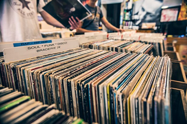 Collection de vinyles